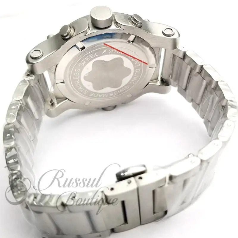 MB 3-way Chronograph bracelet Watch | Silver