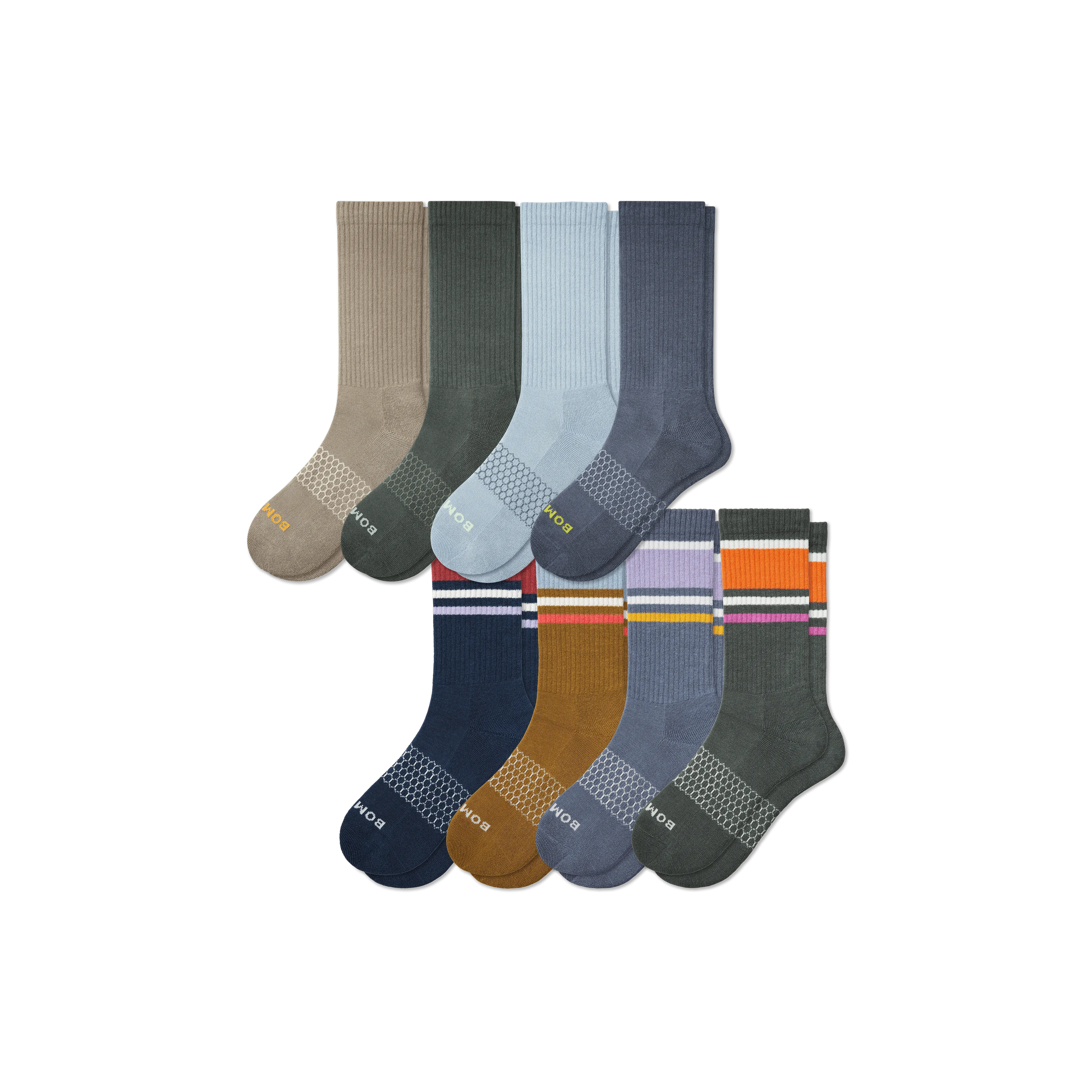 Men's Calf Sock 8-Pack