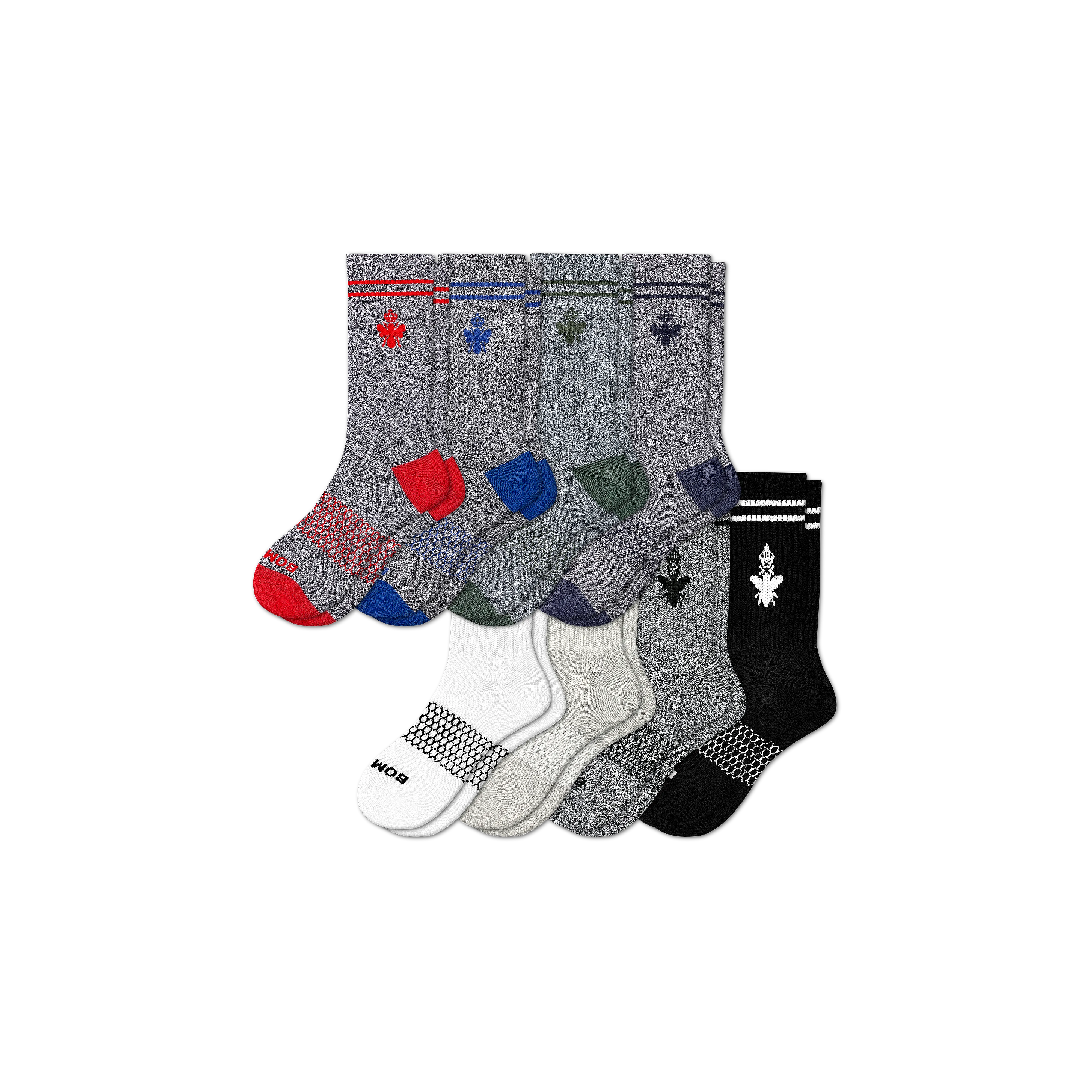 Men's Calf Sock 8-Pack