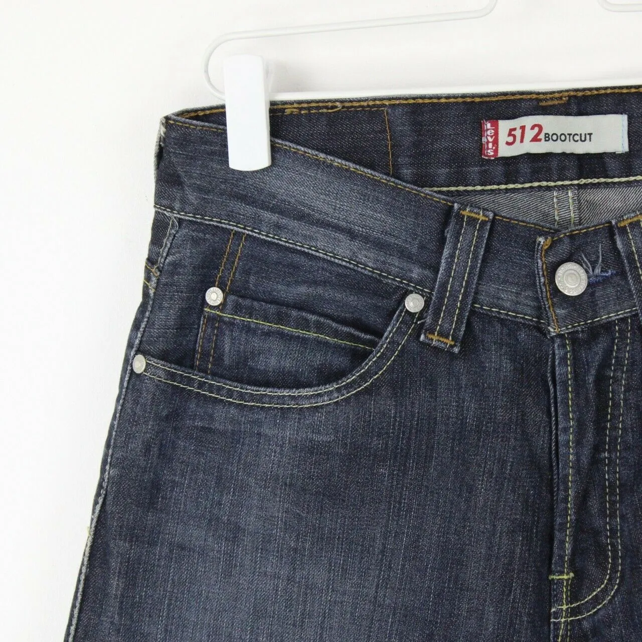 Mens LEVIS 512 Jeans Dark Blue | W31 L34