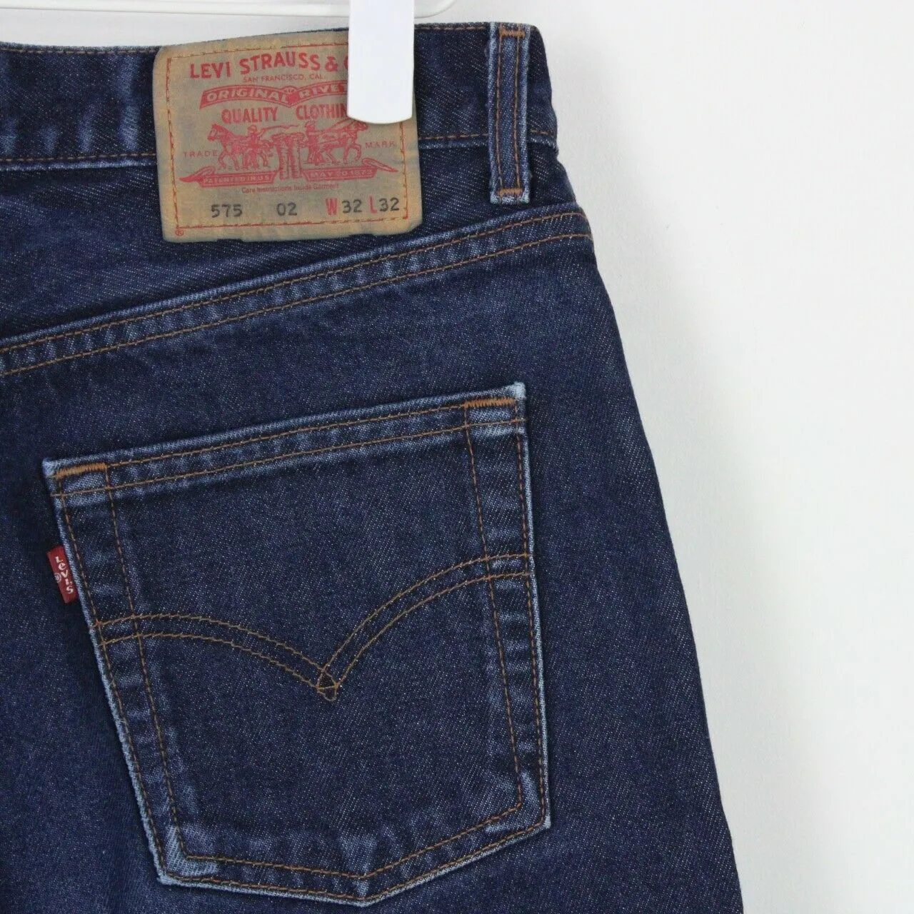 Mens LEVIS 575 Jeans Dark Blue | W32 L32