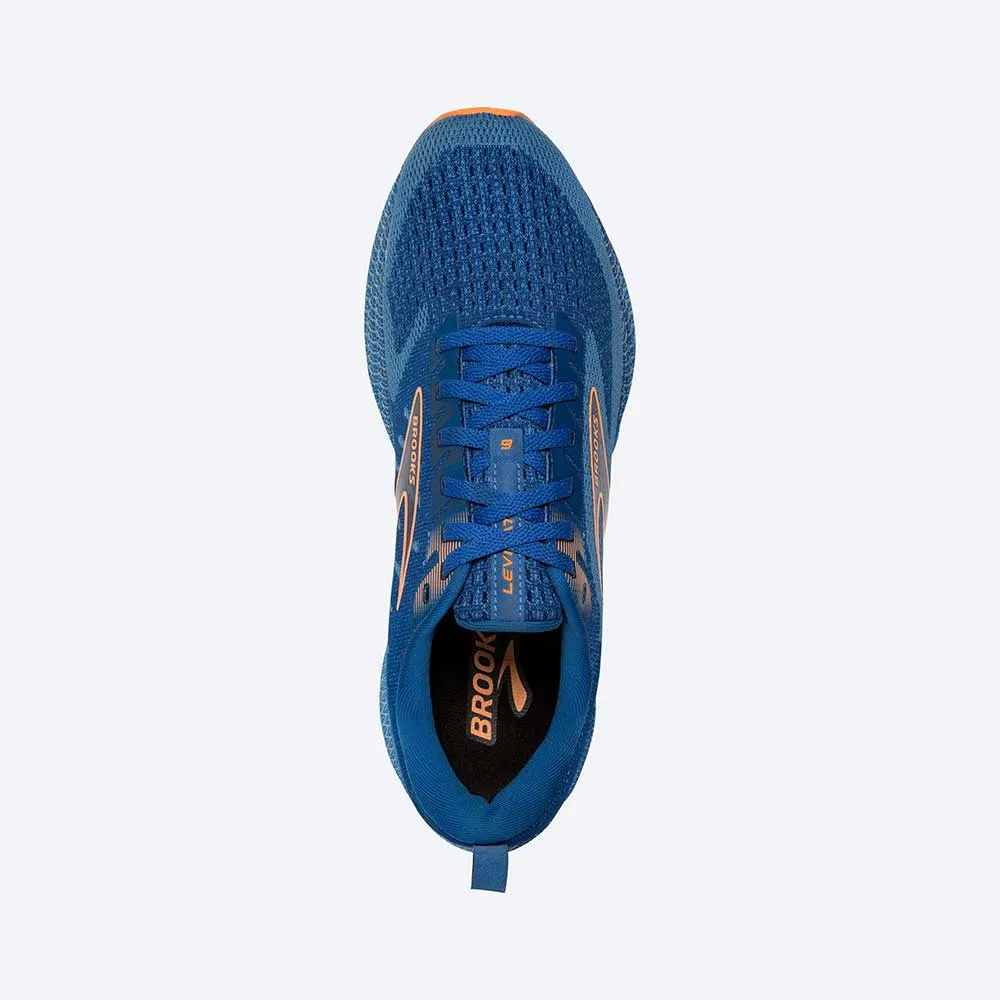 Men's Levitate 6 Running Shoe  - Classic Blue/Orange - Regular (D)