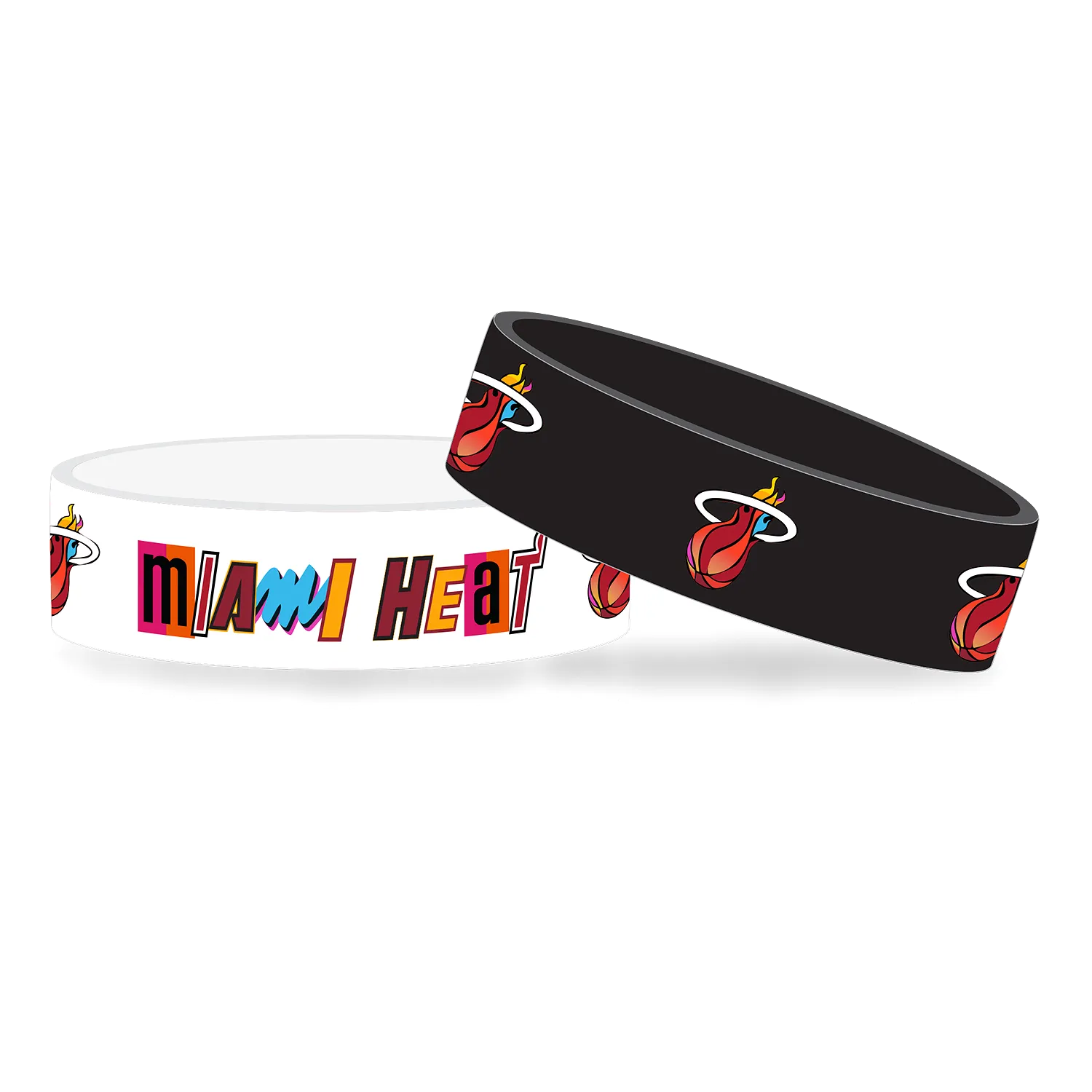 Miami HEAT Mashup W/B 2 Pack Bracelet