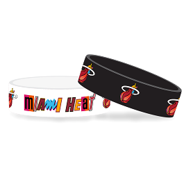 Miami HEAT Mashup W/B 2 Pack Bracelet