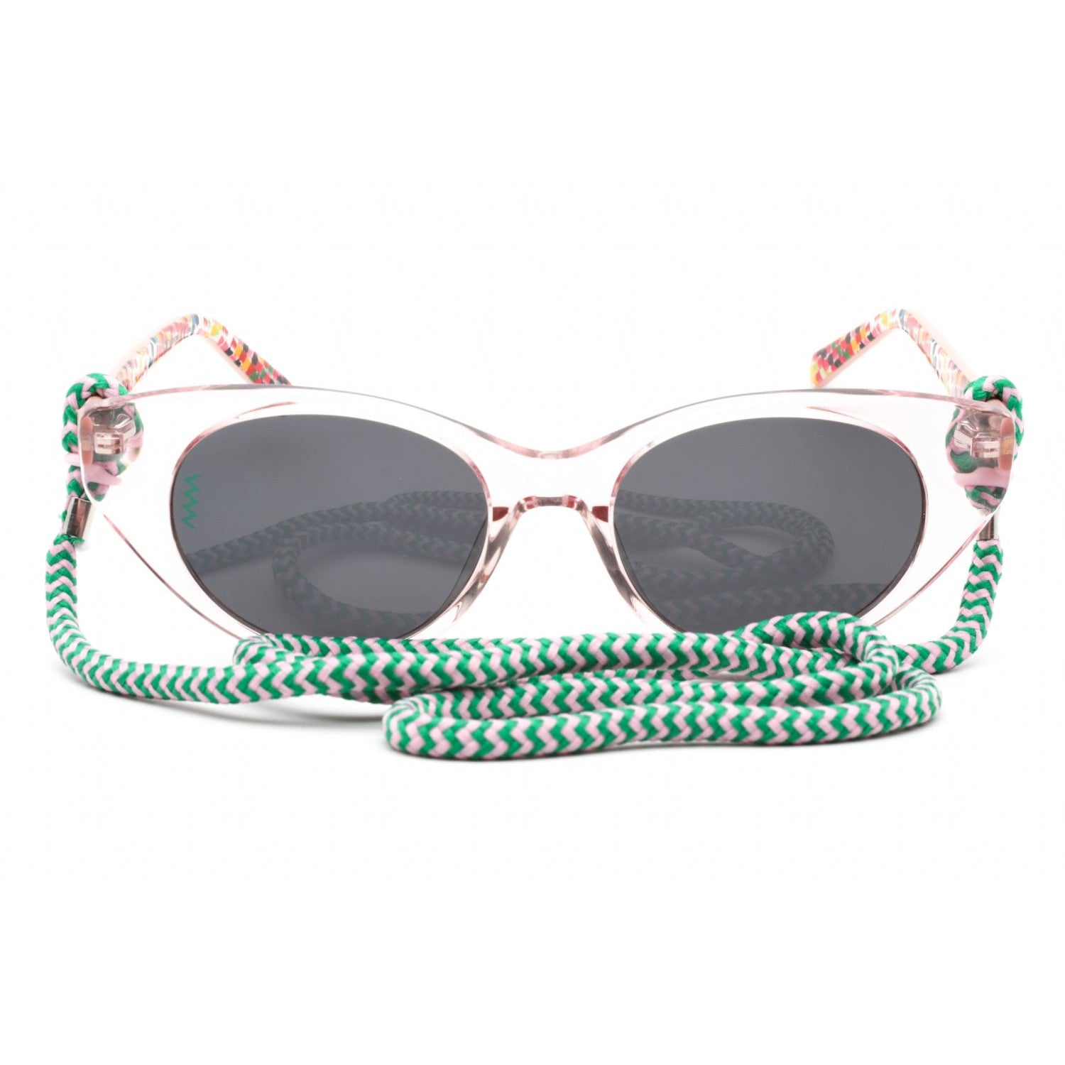 Missoni MMI 0004/S Sunglasses Transparent Pink / Grey Women's