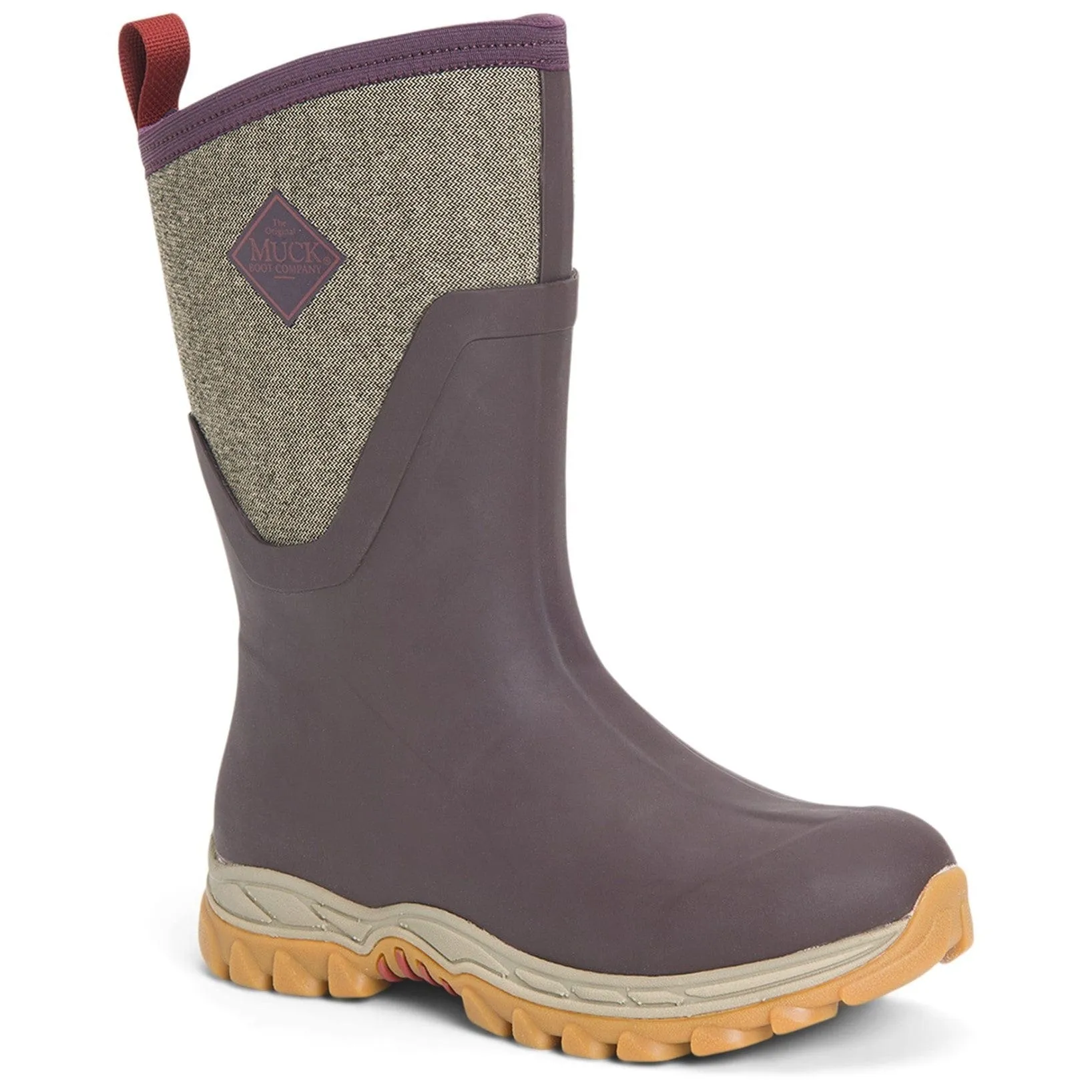 Muck Boots - Arctic Sport Mid Wellington Boots - Wine