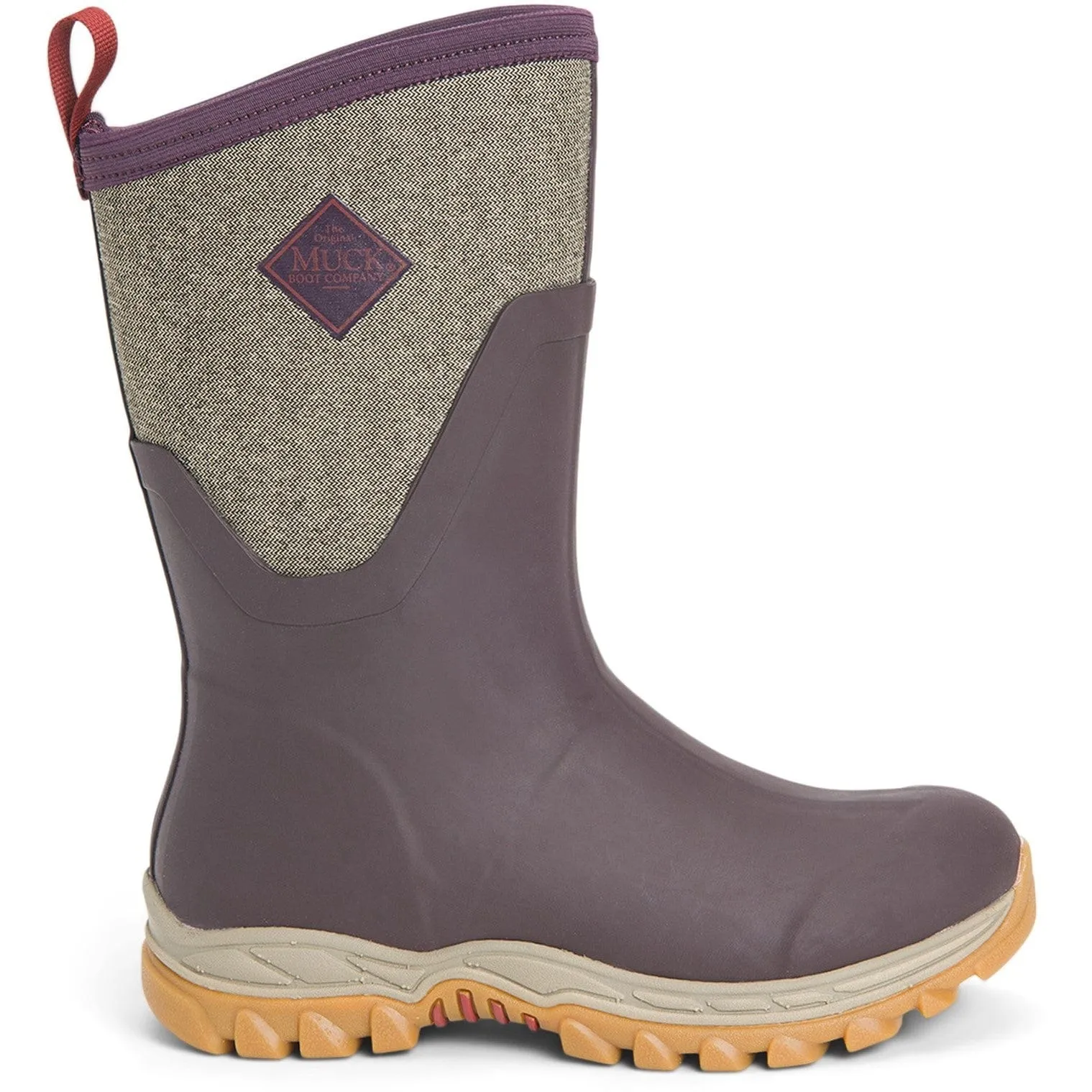 Muck Boots - Arctic Sport Mid Wellington Boots - Wine