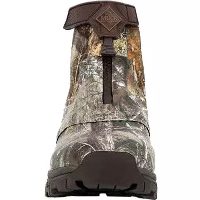 Muck Men's Realtree Edge WP Apex Mid Zip Ankle Boot -Realtree- MAXZMEG