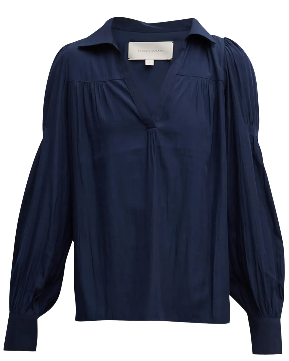 Navy Anson Blouse