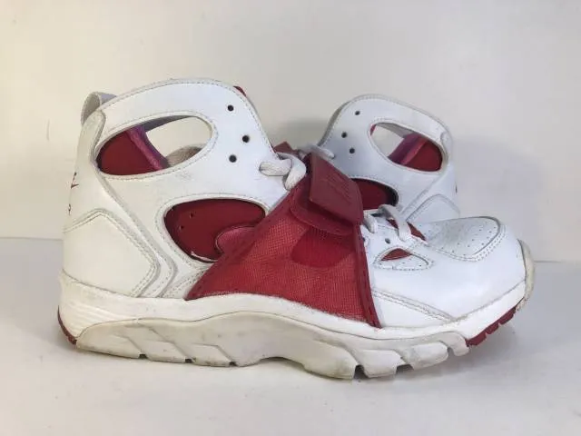 Nike women's air huarache white/red/pink 2005 women's size 10