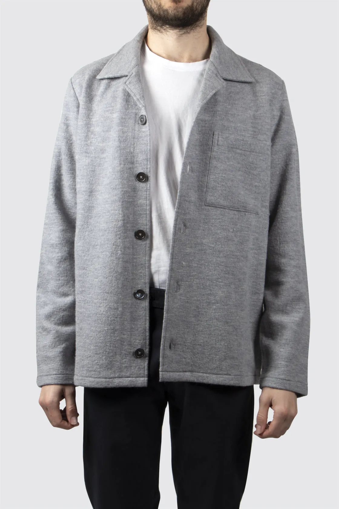 NN07 Miyagi Cardigan Light Grey