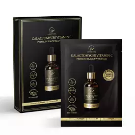 O21 Galactomyces VitaminC Premium Black Swan Masks 10 Sheets Facial Skincare