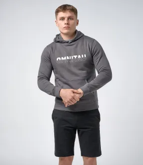 Omnitau Men's Drive Organic Cotton Balance Hoodie - Anthracite Grey