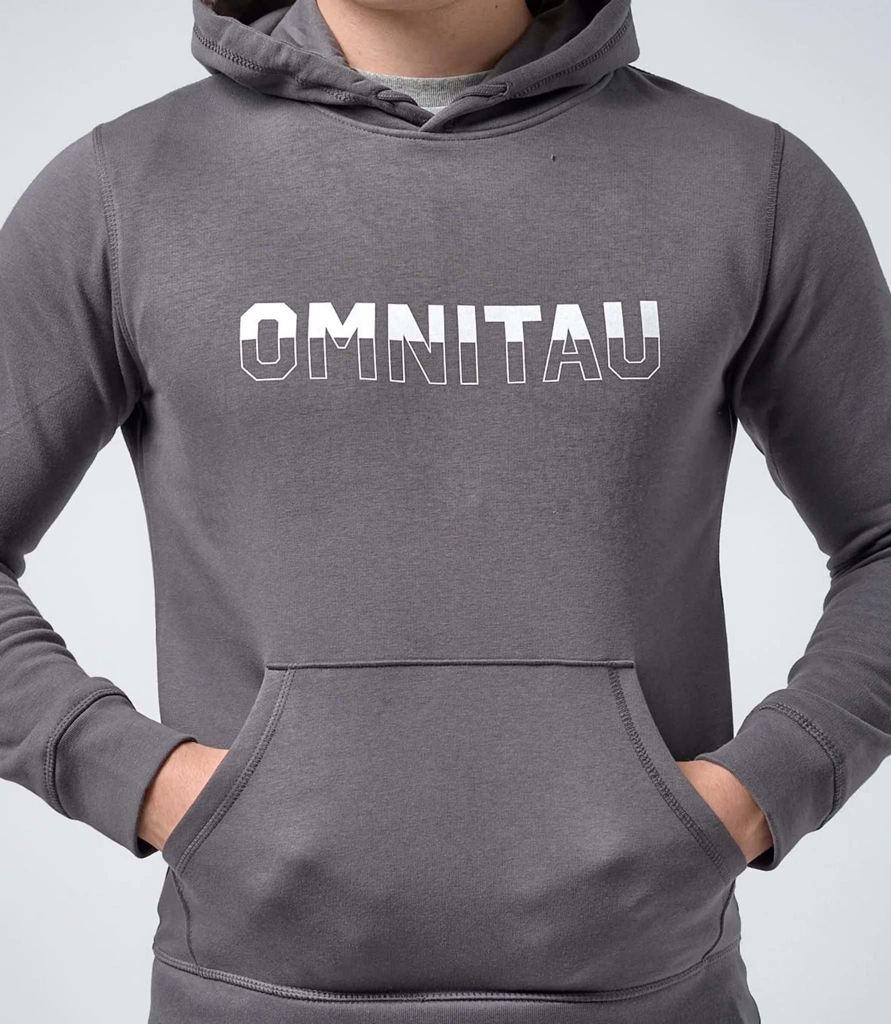 Omnitau Men's Drive Organic Cotton Balance Hoodie - Anthracite Grey