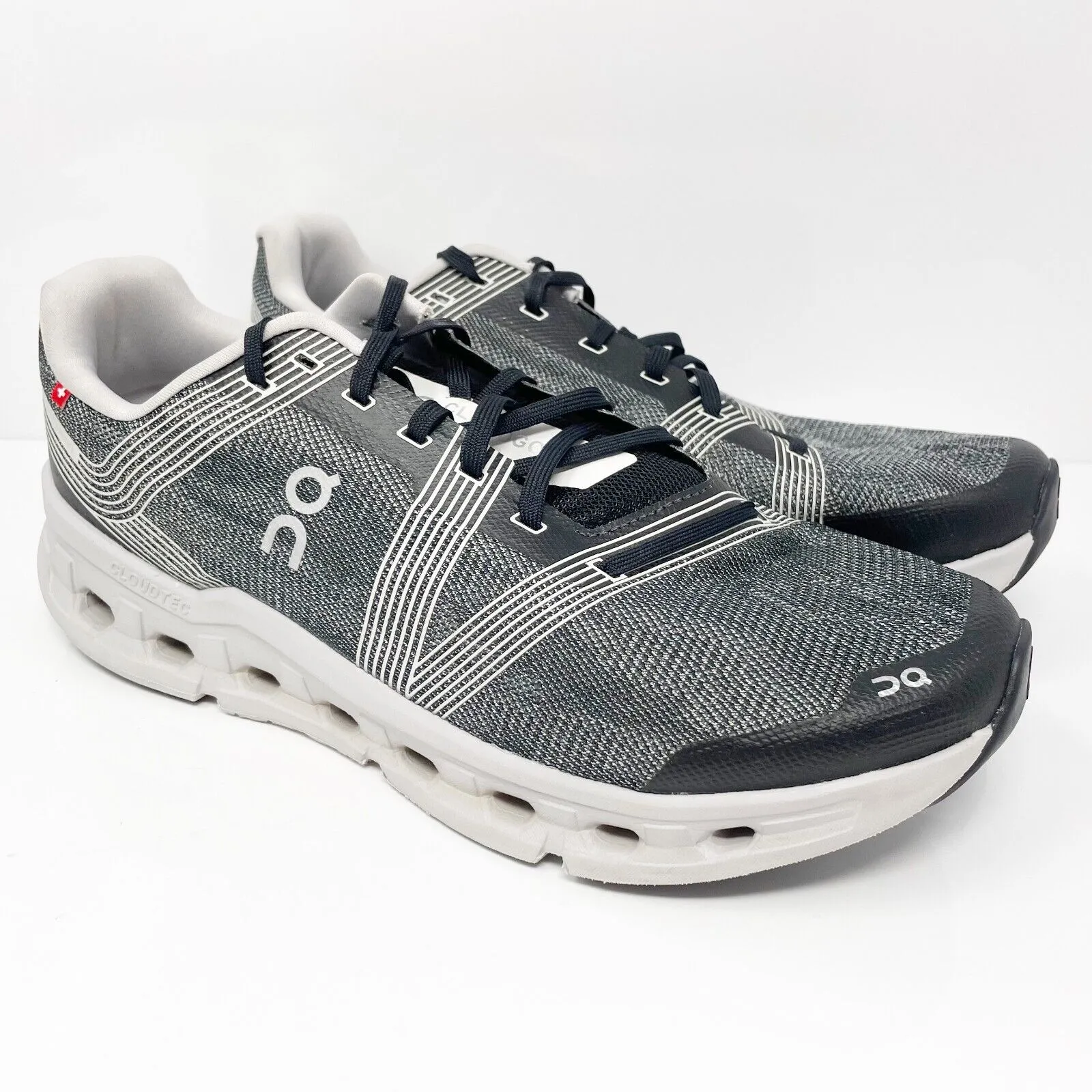 On Mens Cloudgo Black Running Shoes Sneakers Size 11