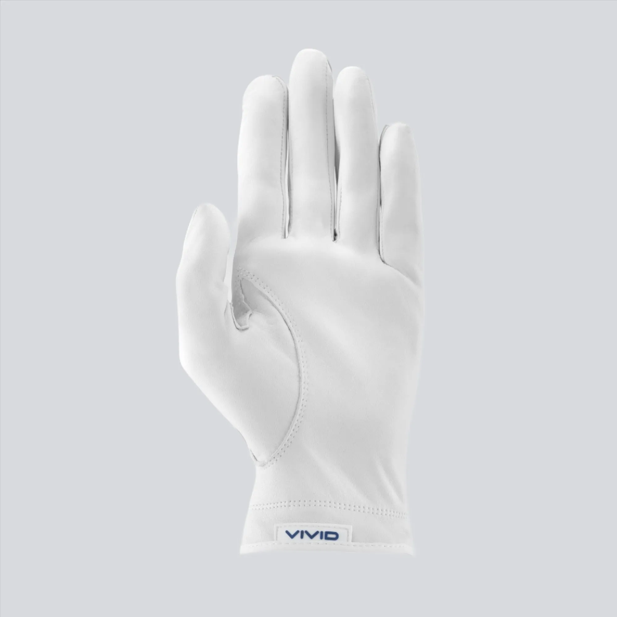 Premium Cabretta Leather Golf Glove Navy / White