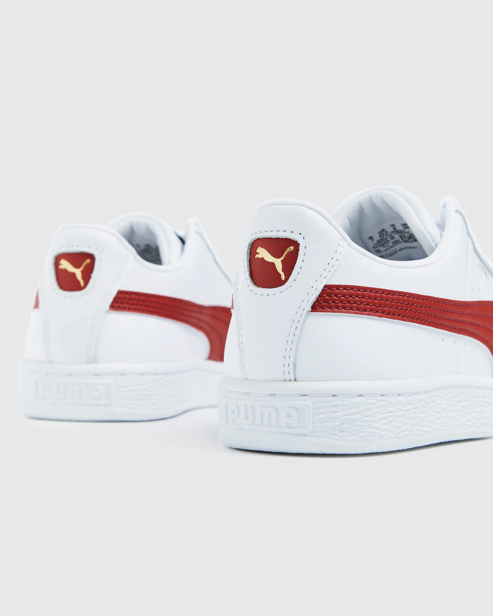 Puma Basket Classic Sneakers White/Chilli Red