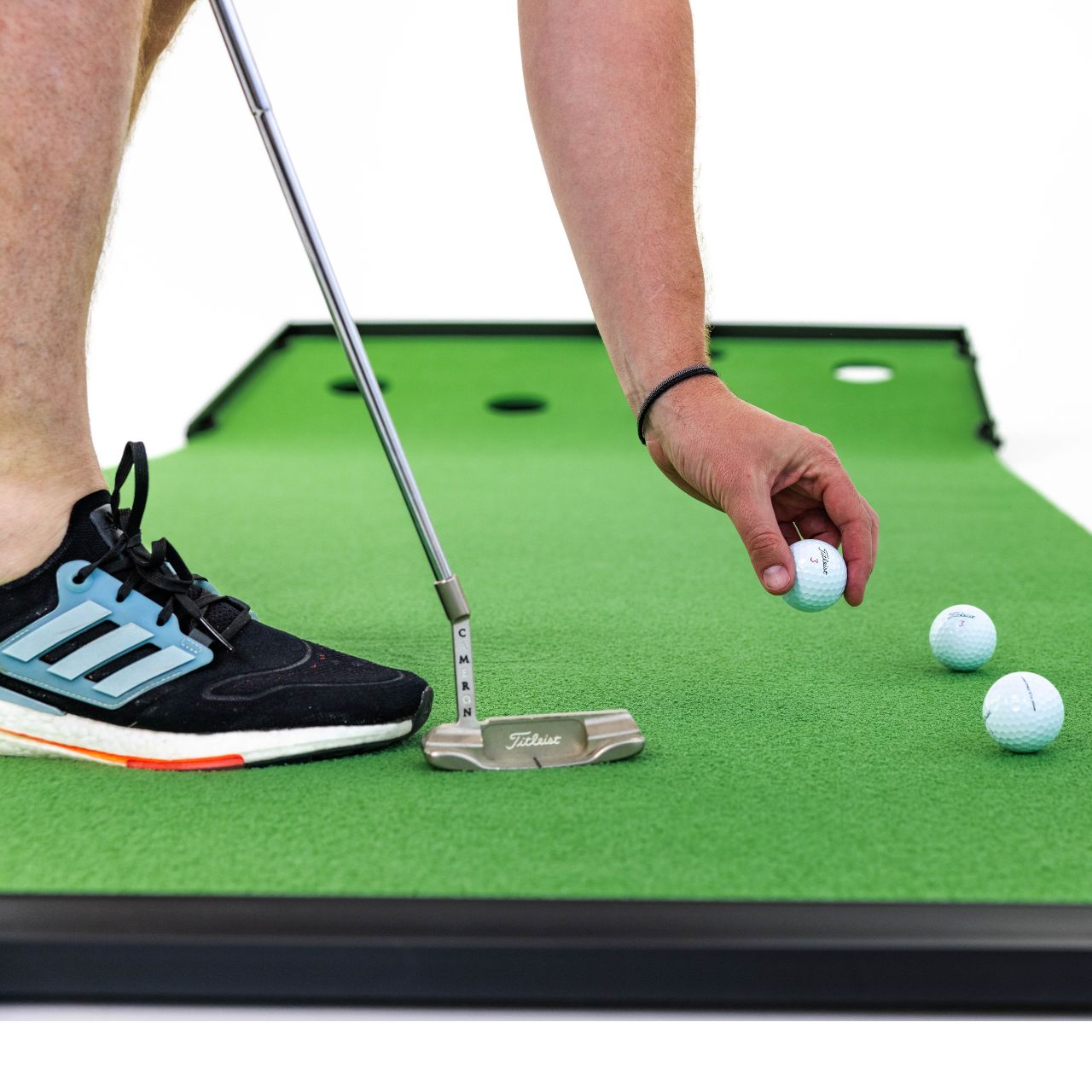 PuttUp Ramp + Putting Mat (Simulate Longer Putts)