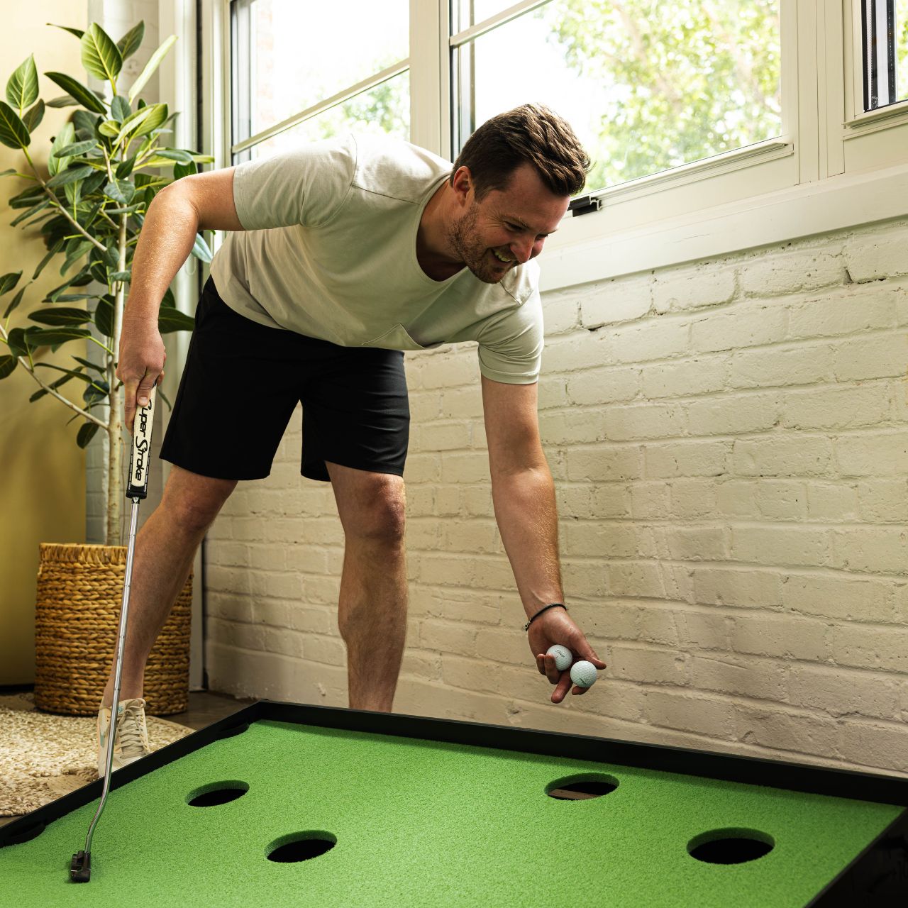 PuttUp Ramp + Putting Mat (Simulate Longer Putts)