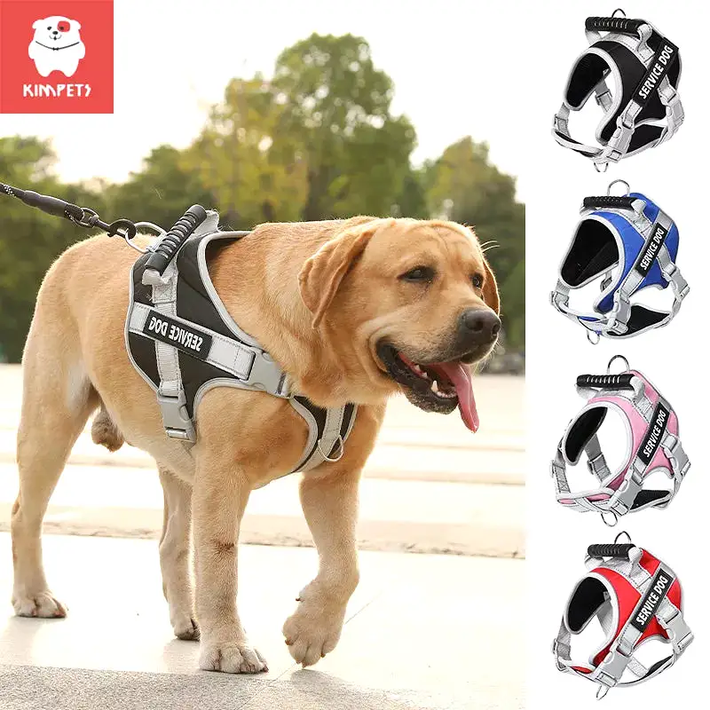 Reflective Dog Harness Vest (Labrador Retriever) | Adjustable, All Weather