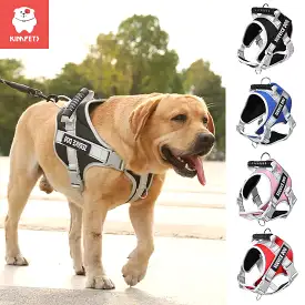 Reflective Dog Harness Vest (Labrador Retriever) | Adjustable, All Weather