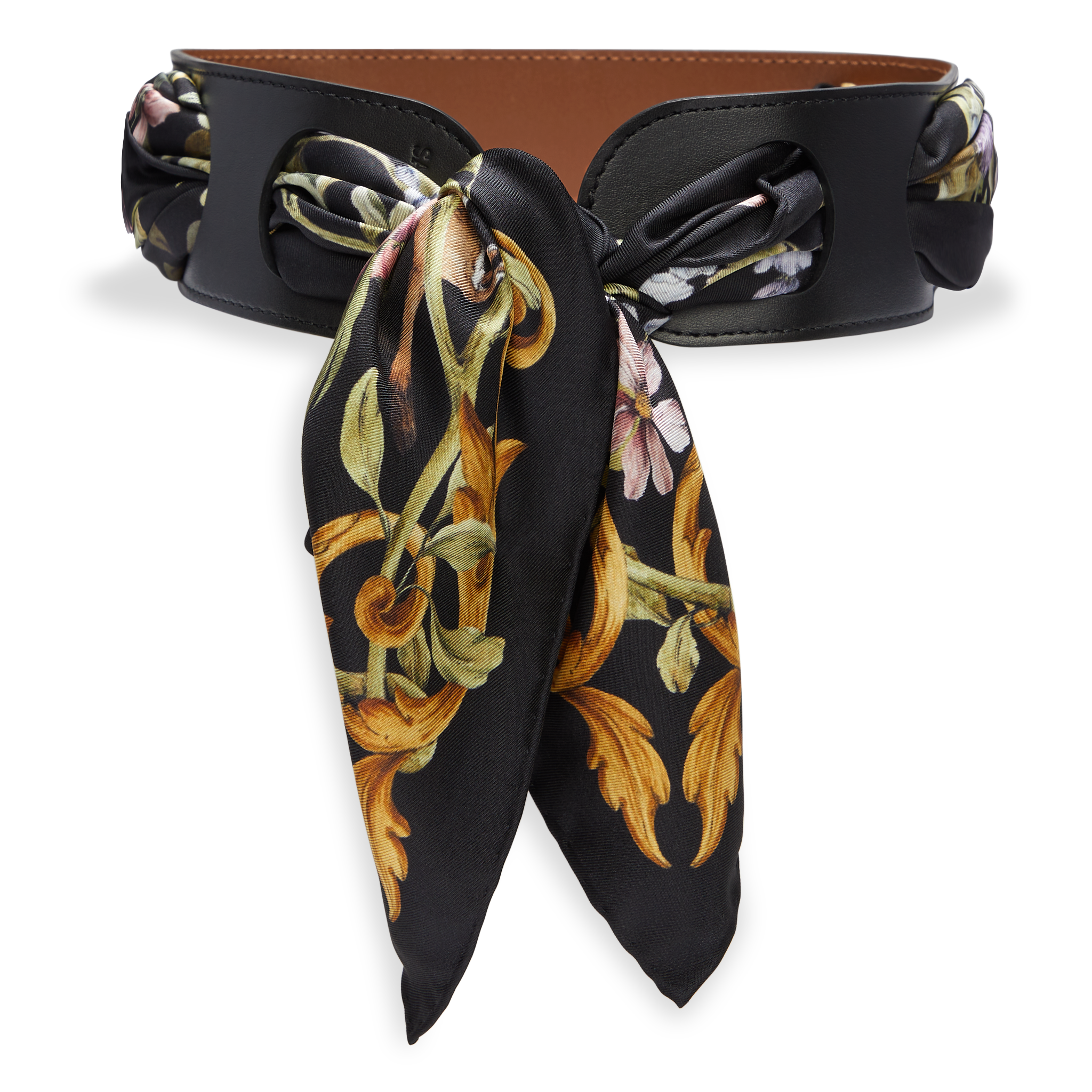 Reversible Scarf Waist Belt