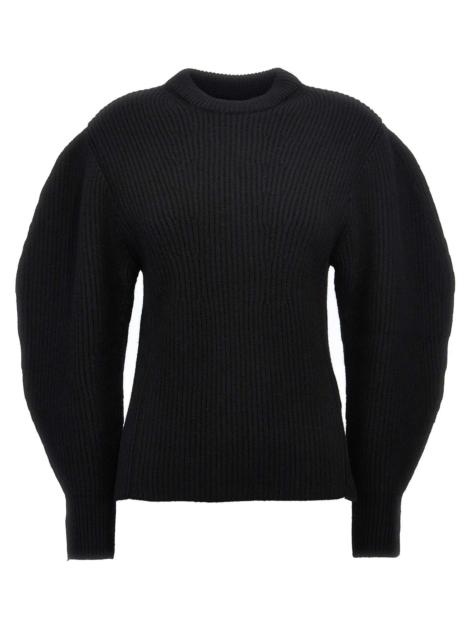 Ribbed Sweater Sweater, Cardigans Black