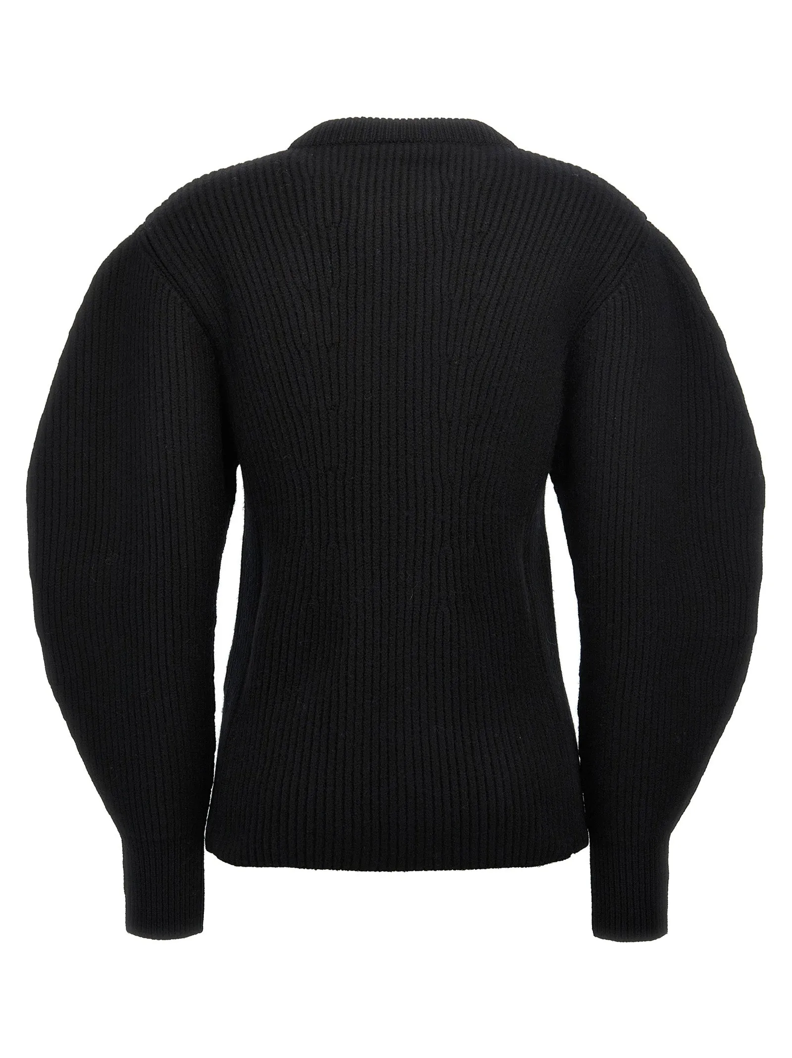 Ribbed Sweater Sweater, Cardigans Black