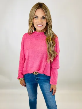 ROAD BLOCK SWEATER-PINK