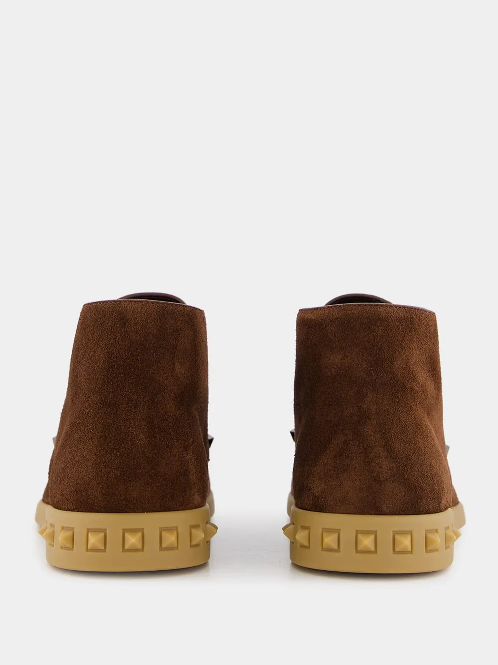 Rockstud Suede Desert Boots