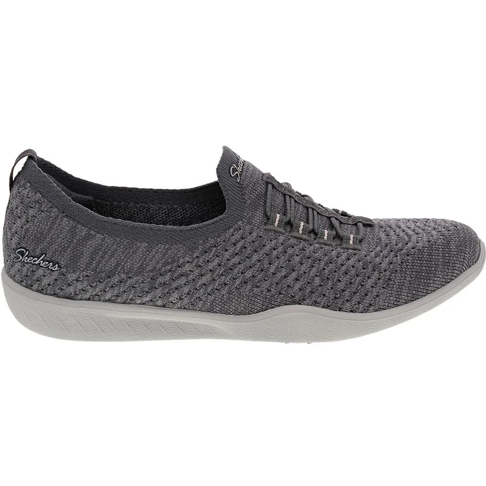 Skechers Newbury St Get Seen Slip on Casual Shoes - Womens