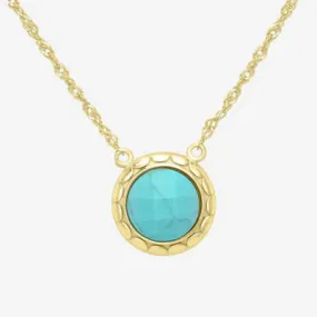 Sparkle Allure 14K Gold Over Brass 18 Inch Singapore Round Pendant Necklace