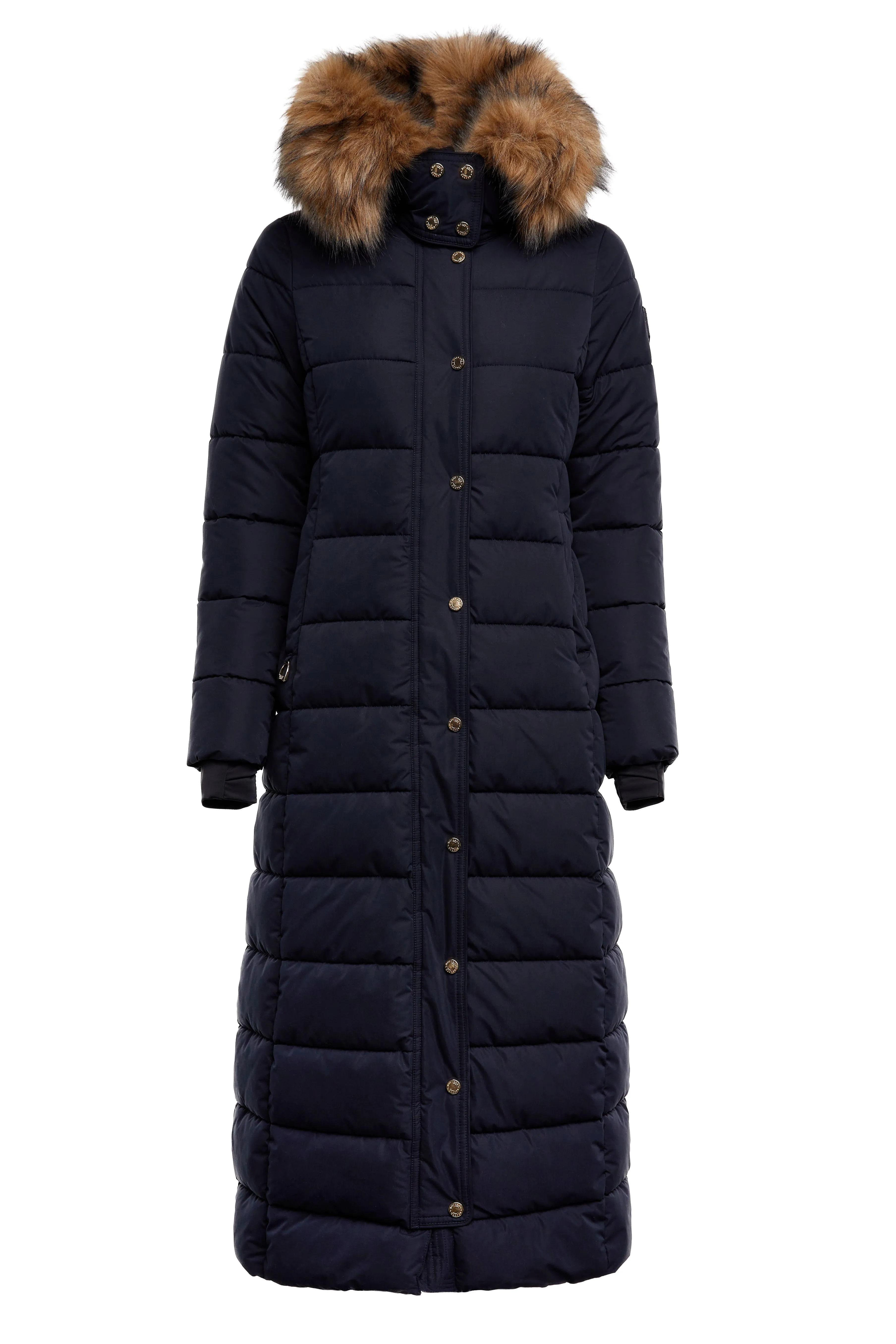 Stoneleigh Longline Coat (Ink Navy)