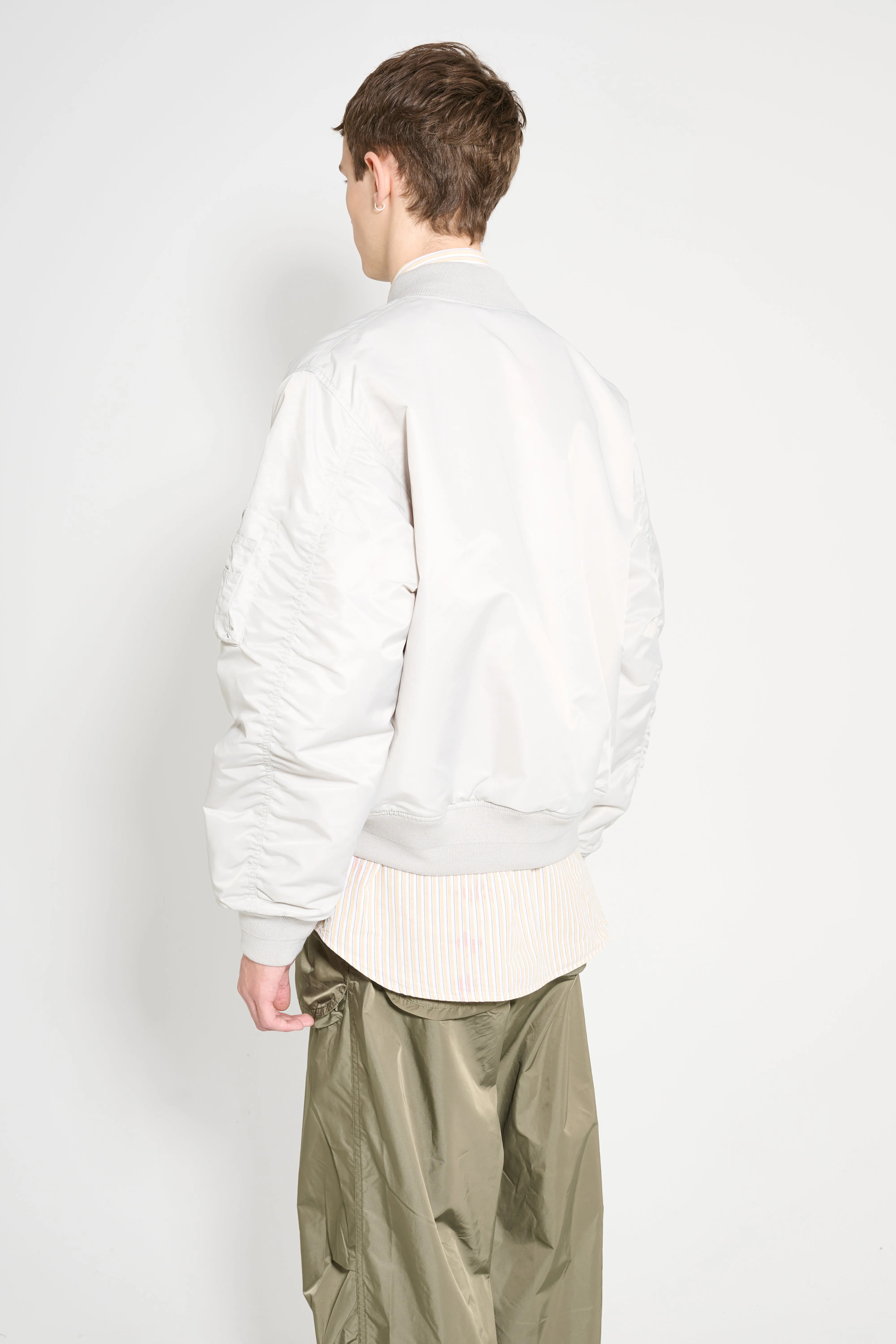 Stüssy Built Bomber Jacket Grey