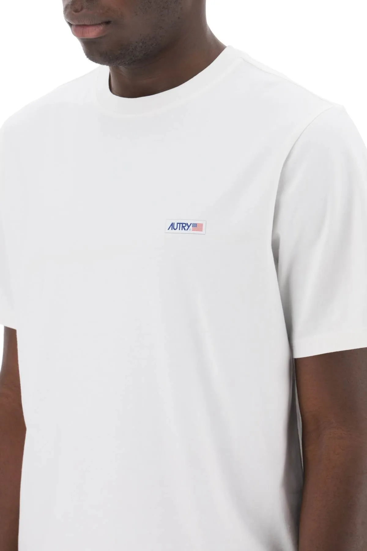 T Shirt With Logo Label