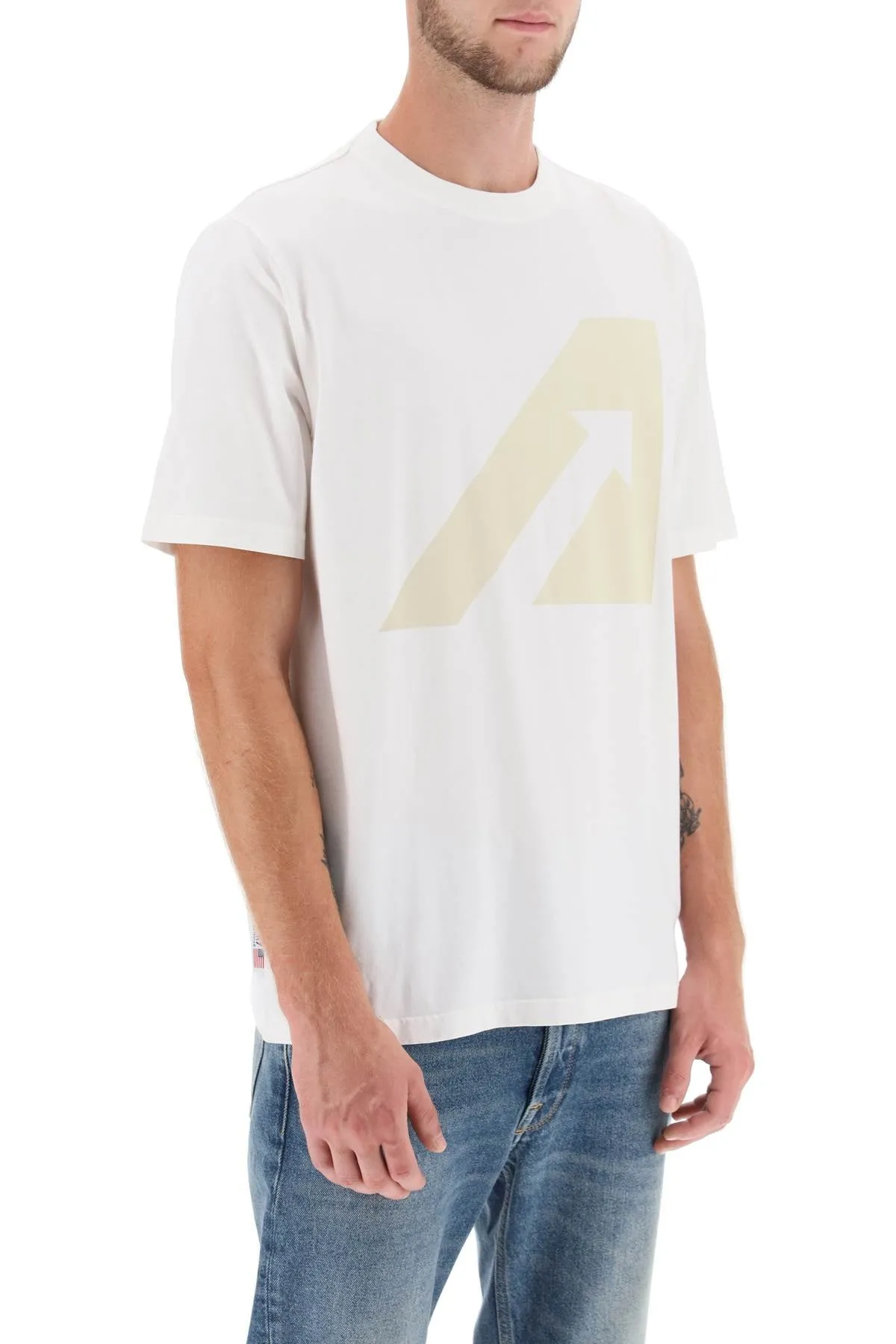 T Shirt With Logo Print