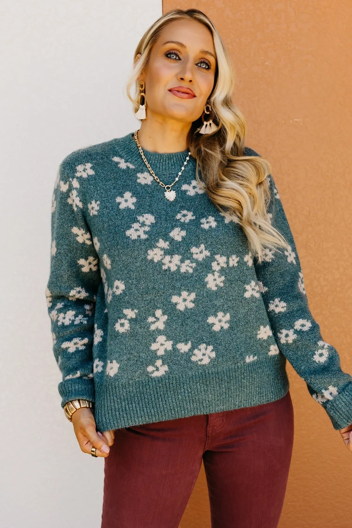 The Gordon Floral Sweater