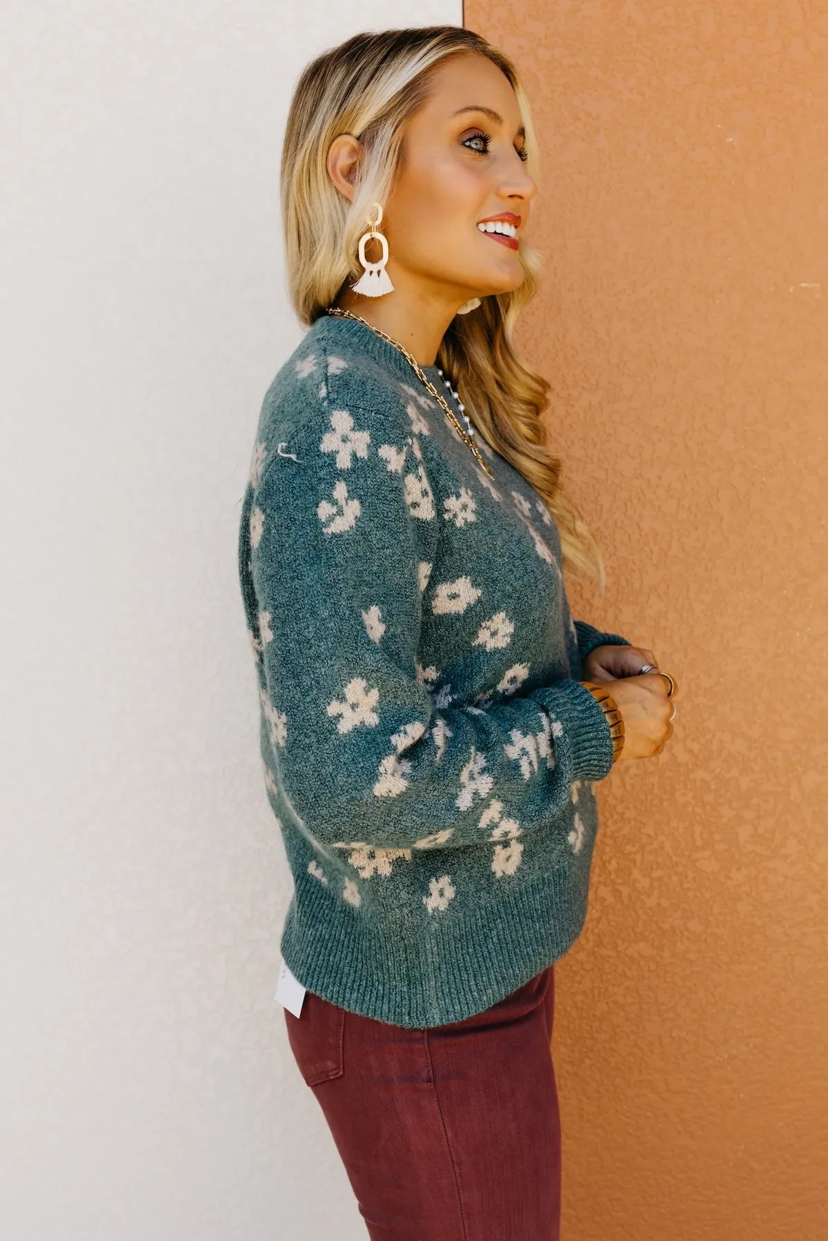 The Gordon Floral Sweater