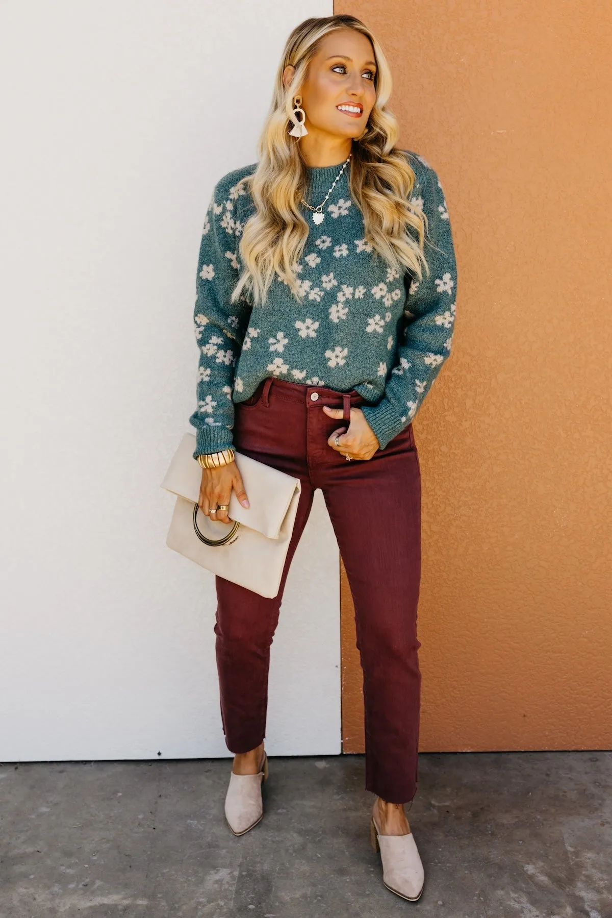 The Gordon Floral Sweater