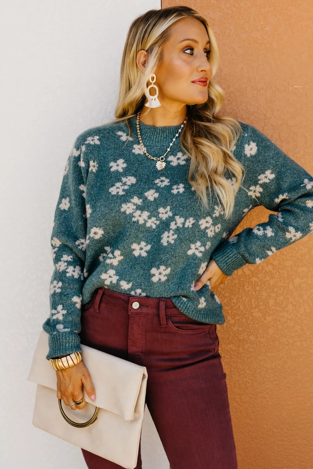 The Gordon Floral Sweater