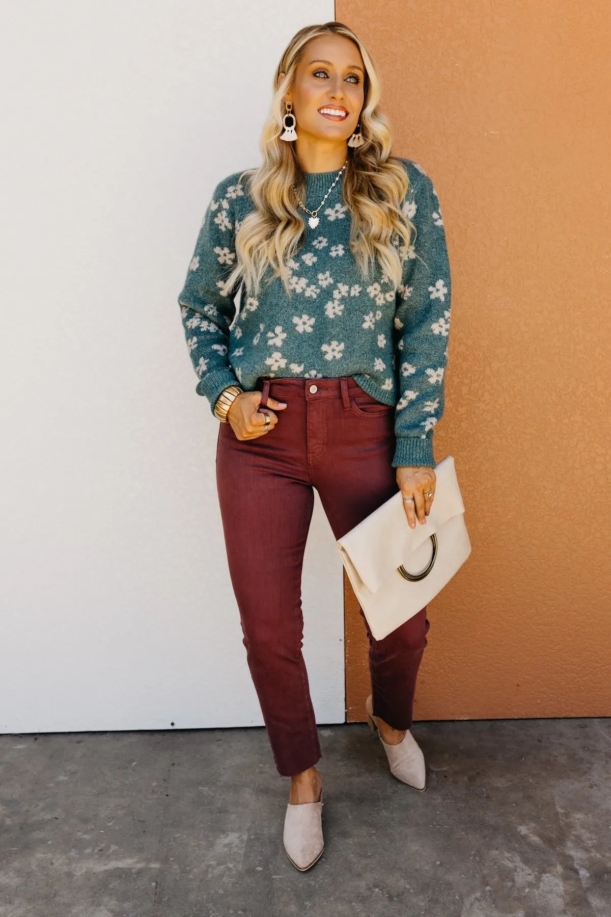 The Gordon Floral Sweater