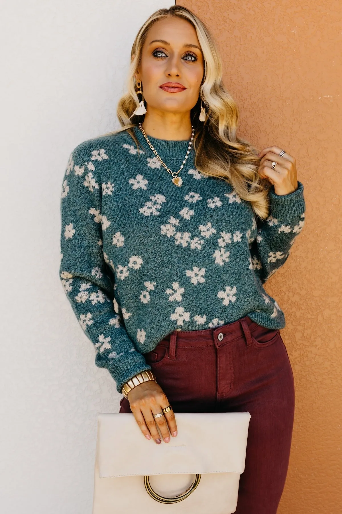 The Gordon Floral Sweater