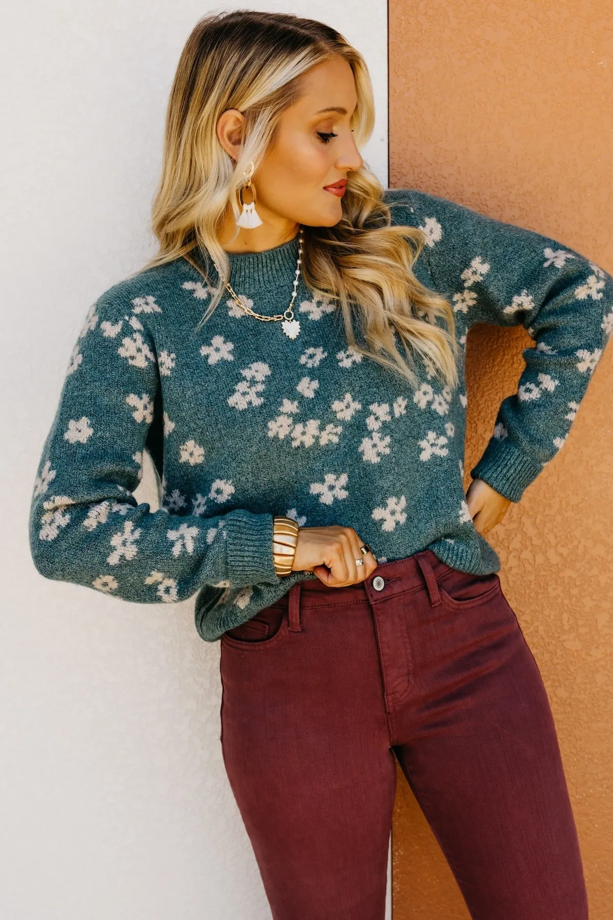 The Gordon Floral Sweater