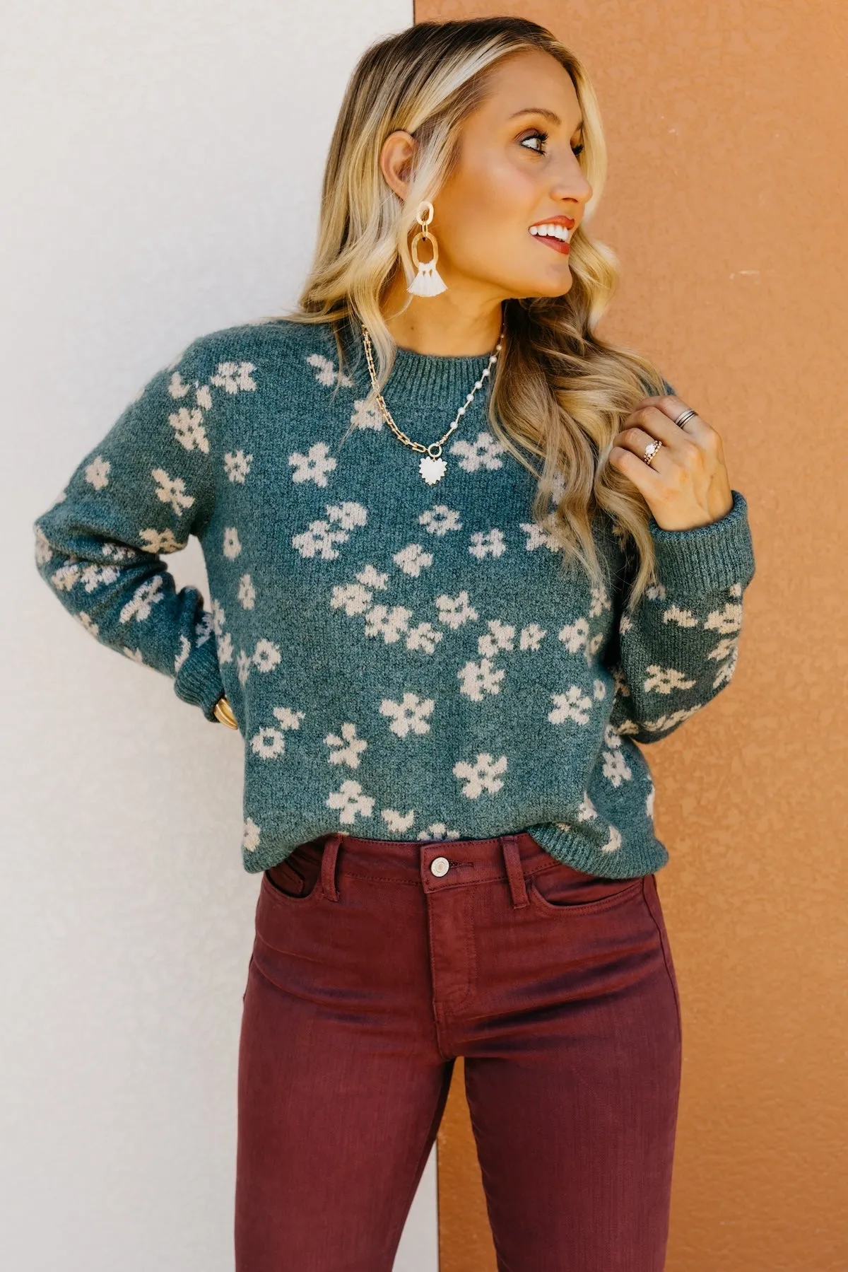 The Gordon Floral Sweater