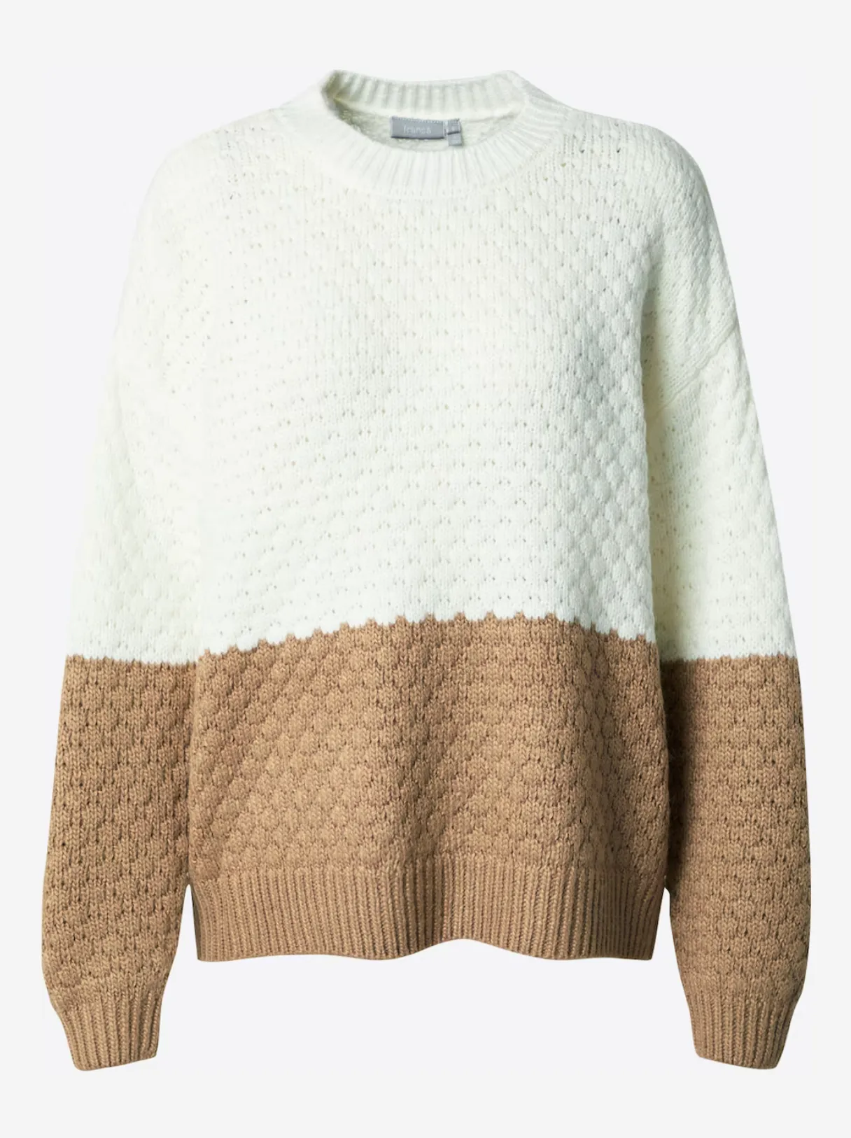 The Lindsy Two-Tone Pullover - PLUS