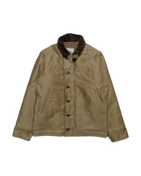 The Real McCoy's MJ22114 N-1 Deck Jacket (Khaki)