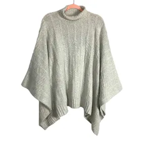 Tularosa Cream Mock Neck Sweater Poncho- Size M