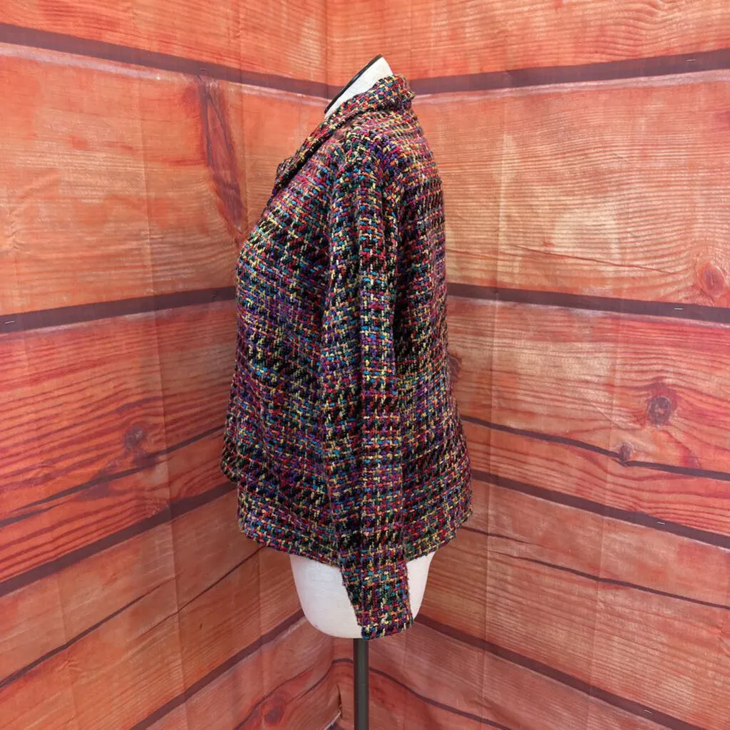 UNITS MULTI TWEED JACKET SIZE 18 TALL TCA