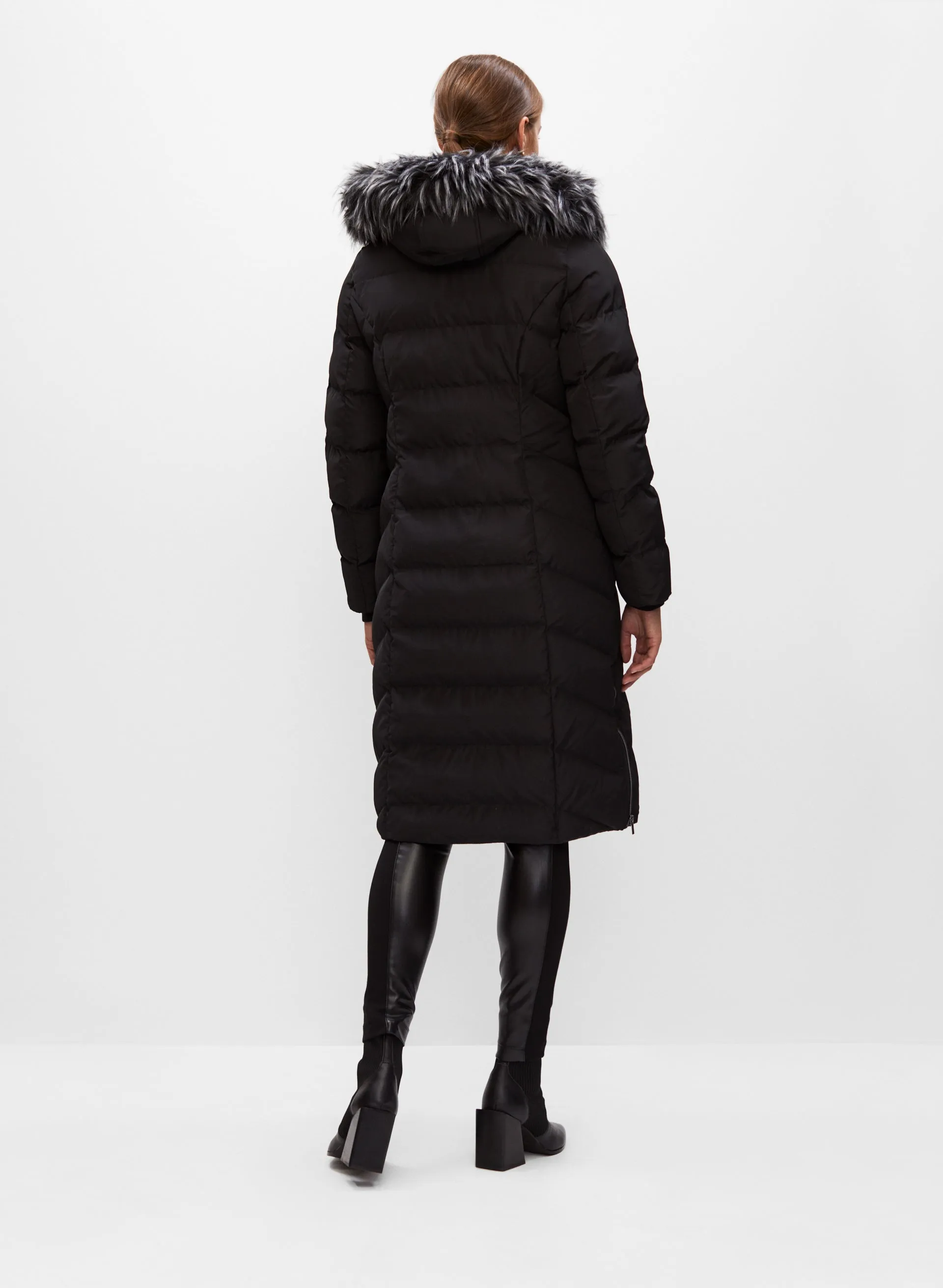 Vegan Down Quilted Coat