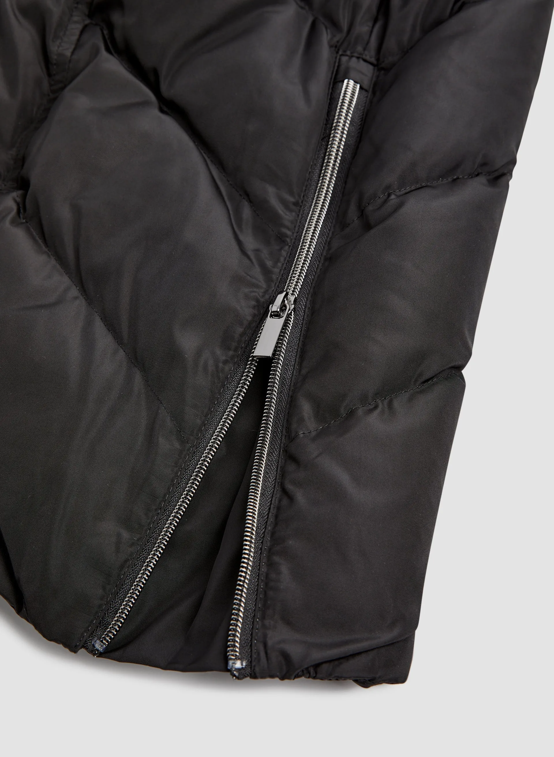 Vegan Down Quilted Coat